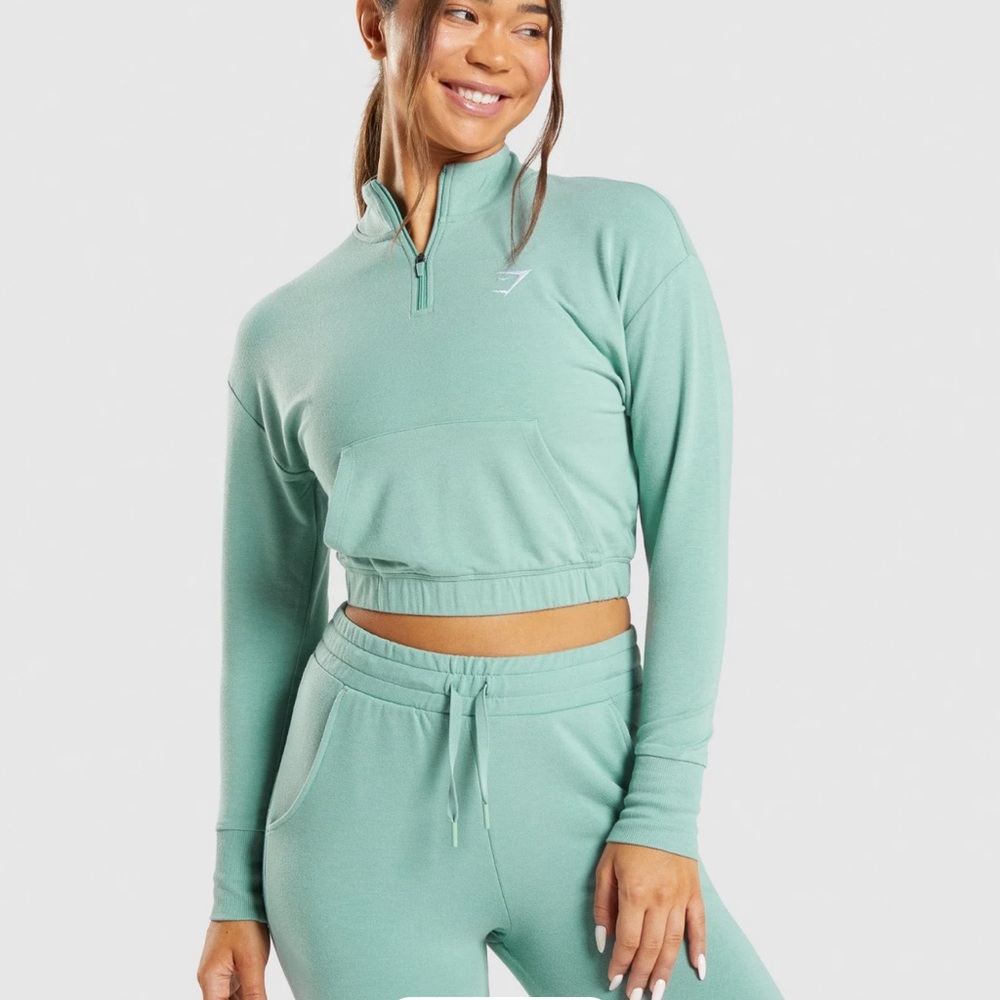Gymshark Training Pippa Quarter-Zip Crop